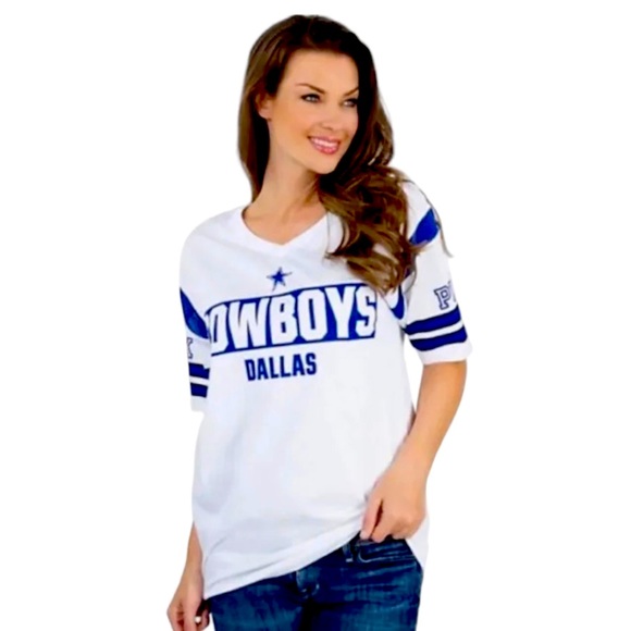 PINK Victoria's Secret Tops - Victorias Secret Pink Dallas Cowboys 2015 Jersey